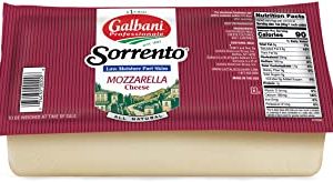 Mozzarella, Part Skim, Block