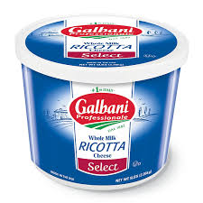 Ricotta, Whole Milk, "Galbani"