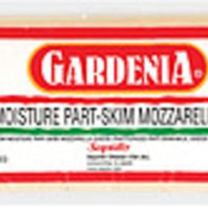 Mozzarella, Part-Skim, Block, "Gardenia"